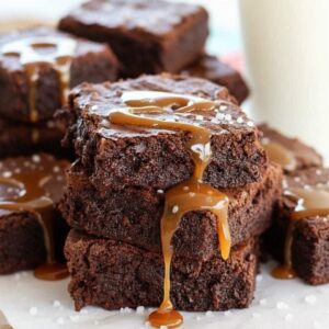 Salted Caramel Brownies
