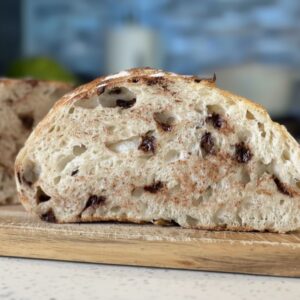 Sourdough Cinnamon Raisin Bread