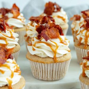 Maple Bacon Cupcakes